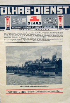 "Oelhag-Dienst" Oelhandels-Gesellschaft Magazine 1932 (2355)